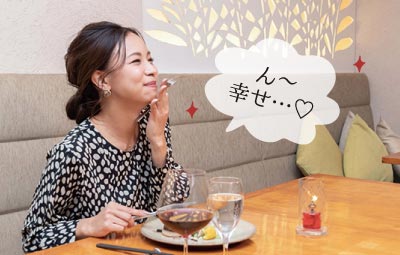 落ち着きのある店内